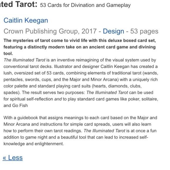 Card Deck tarot colorful game play suits divination or gameplay box set NEW - Picture 4 of 4